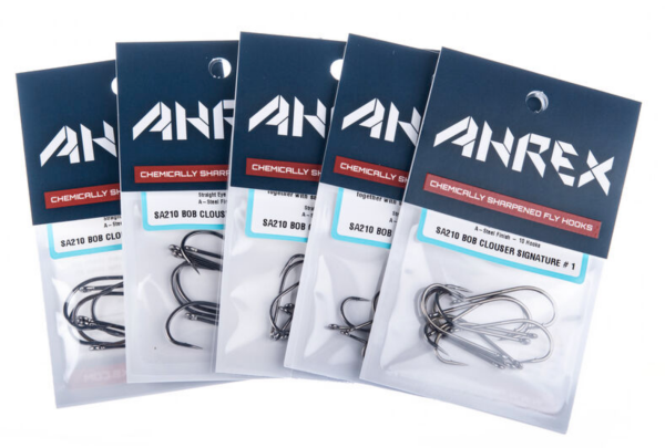 Ahrex SA210 Bob Clouser Signature Fly Tying Hook Packages